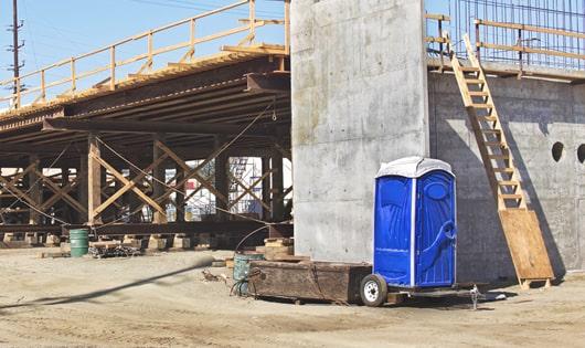 job site restroom facilities for workers